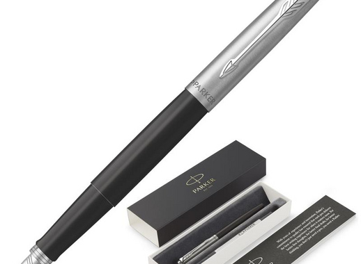 Ручка перьевая Parker Jotter Original Black синяя (артикул производителя R2096894)